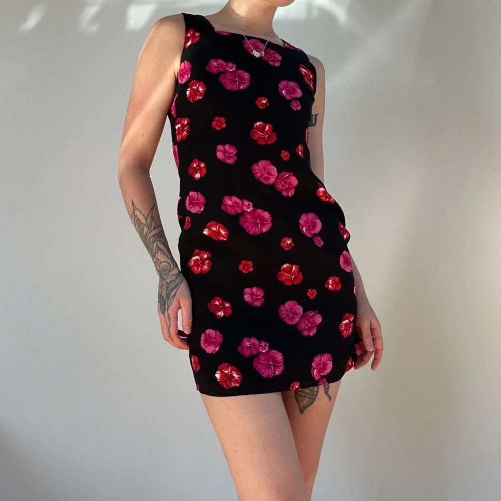 Vintage Tropical Dress - Picture 1 of 8
